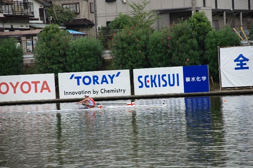 第86回全日本選手権大会女子　シングルスカル