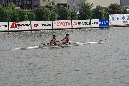 第88回全日本選手権大会男子 舵手つきペア