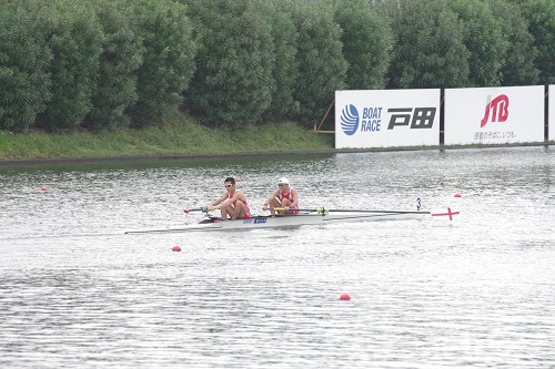 第93回全日本選手権大会男子 舵手なしペア